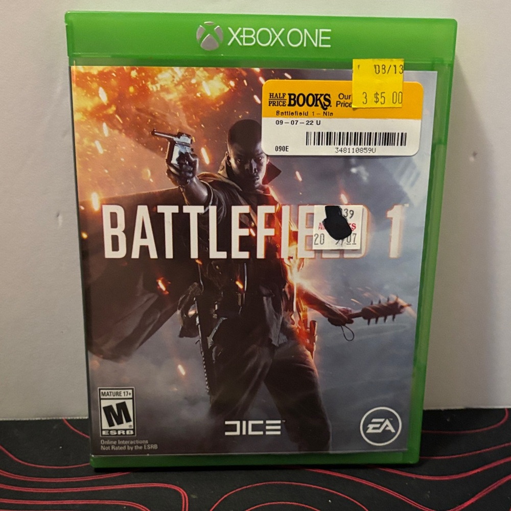 Battlefield 1 for Xbox One - Green Case